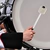 Ciieeo Aluminum Alloy Drumstick with Wool Felt Head, Easy to Carry Percussion Instrument Accessory for Drum Set Practice, Well-made with Unique Design and Good Sense of Random Color #4