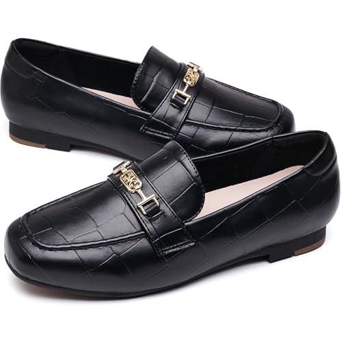 Image of Women's Loafer Shoes Leisure Slip On Work Shoes Comfort Walking Flats
