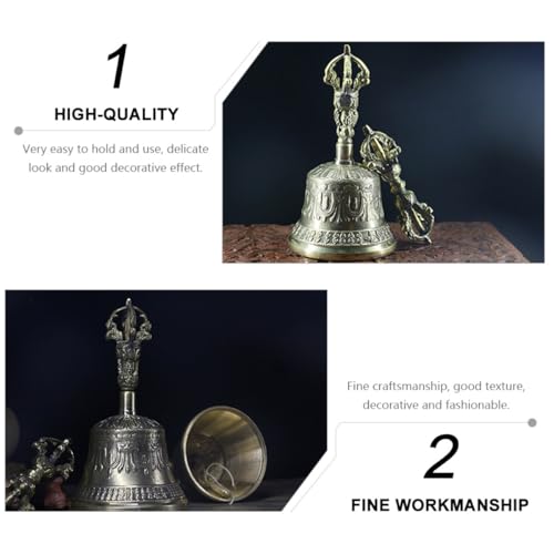 Cloche Vajra en laiton pour créer une ambiance zen de yoga à la maison