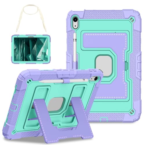 Coque iPad 11 pouces antichoc enfant avec bandoulière