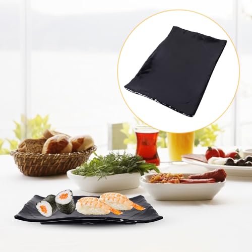 Bandeja Japonesa Zerodeko para Sushi Reutilizable Negra miniatura 4