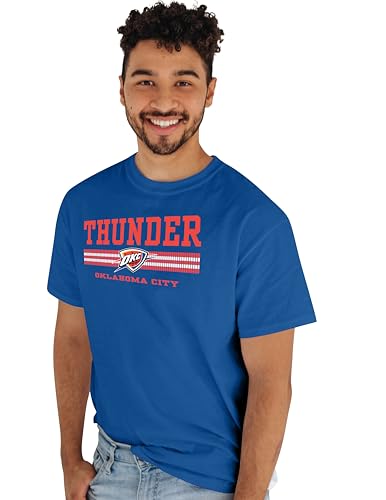Oklahoma City Thunder NBA Officially Licensed T-Shirt Basketball Team Color, X-Large