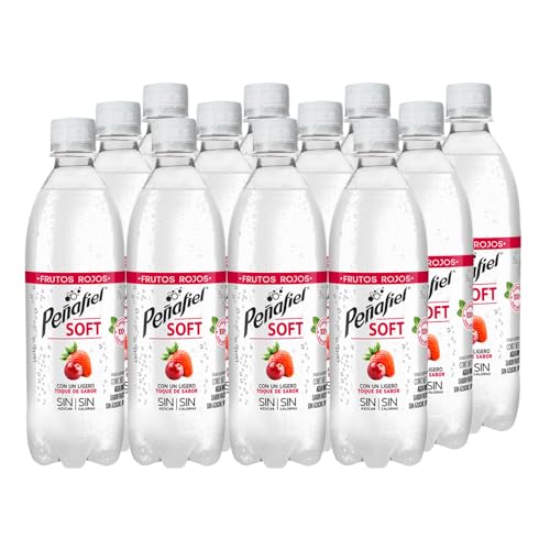 Peñafiel, Soft Seltzer Frutos Rojos 400ml, 12 pack