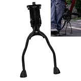 Gedourain Zweibeinständer, Zwischenständer Rutschfester Fahrradständer Edelstahl für Rennräder für Mountainbikes