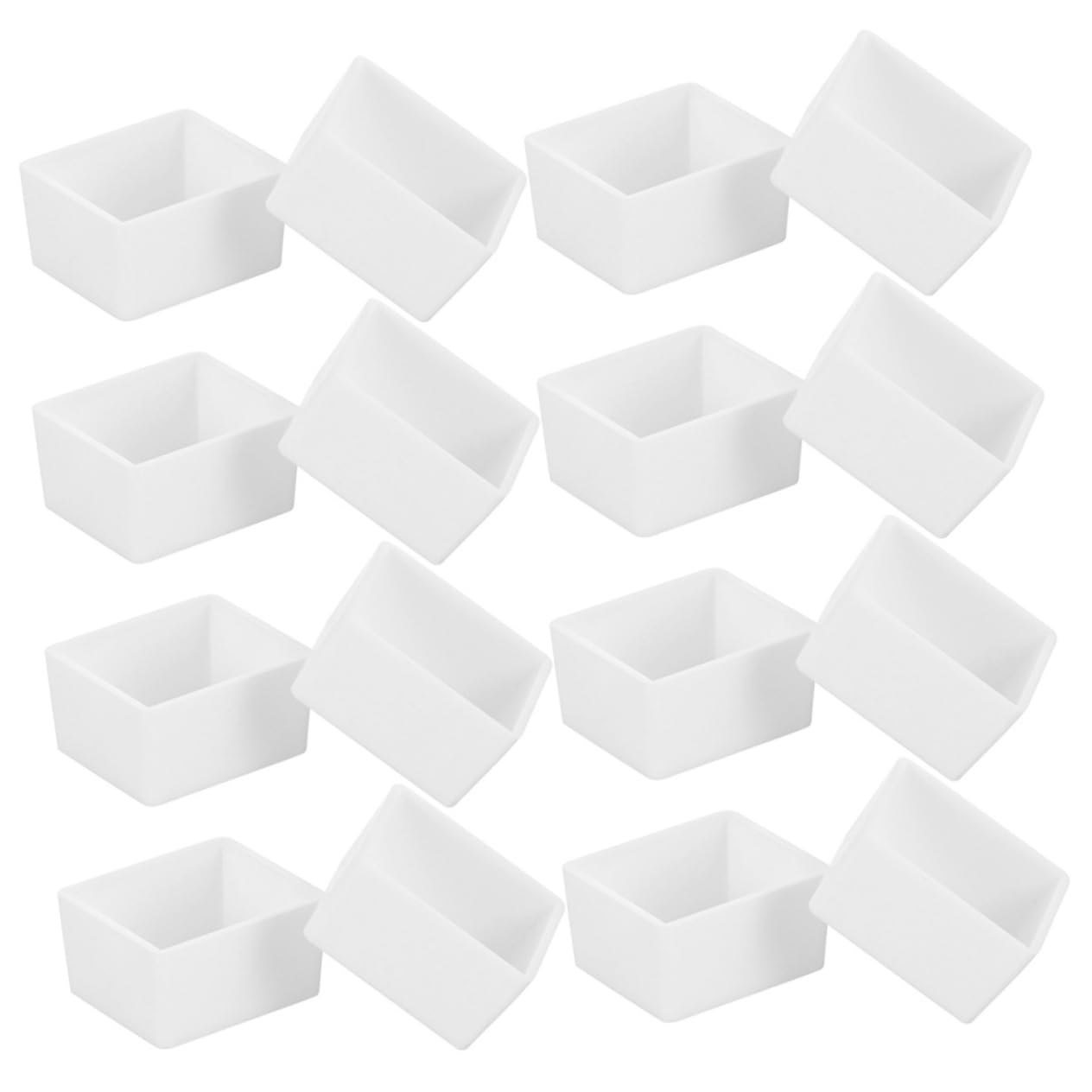 ARTIBETTER 5 Ensembles Godets Vides Plastique pour Peinture Palette De Stockage DIY Pratique Réutilisable pour Acryliques À Huile 75 Pièces * 5