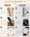 Imagen de CIVO Reloj Mujer Fácil de Leer: Esfera Clara con Números Fecha