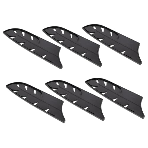 STOBAZA Protector de Cuchillo de Cocina Funda de Plástico Accesorios de Cortador Protección contra Desgaste Utensilio de Cocina Uso Doméstico 6 Piezas
