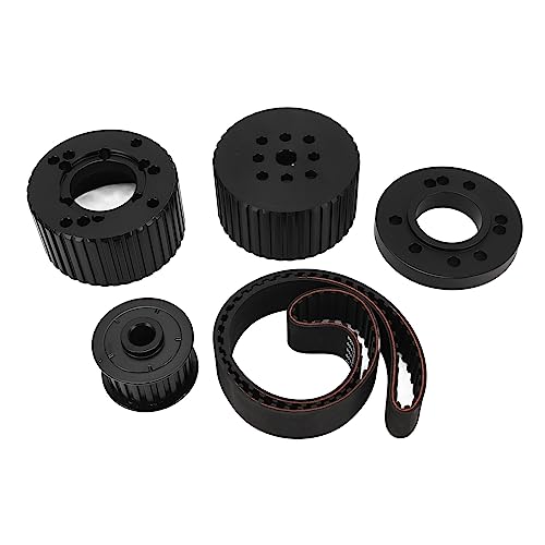 Courroie de protection moteur Ford PCE415.1008 et kit poulie d'entraînement noir