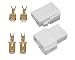 Produktbild 10x Gehäuse 2 polig Stecker 6,3mm Flachsteckhülsen Flachstecker Steckergehäuse