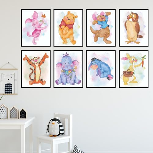 Affiches murales Winnie l'Ourson : la solution simple pour décorer la chambre bébé