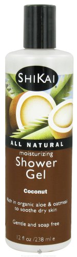 SHIKAI SHOWER GEL COCONUT 12OZ image 2