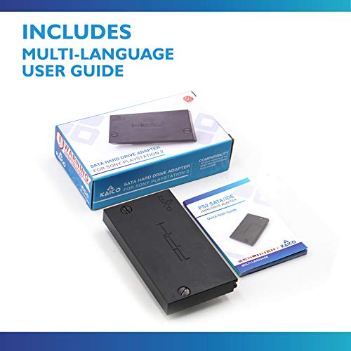 Kaico Edition - SATA HD Hard Disk Drive Adapter Adapter HDD per la Sony PlayStation2 PS2 - Esegui CFW come McBoot FMCB/FMHD direttamente dal disco rigido.