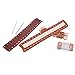WAYNE'S DOG Leather Lever Wrap for Lever Action, Handcrafted (6-inch, Brown/Brown-Thicker)