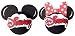 Disney Mickey Minnie Head 2pk Antenna Topper