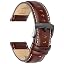 Coffee Brown/ Beige Stitching (Black Buckle)