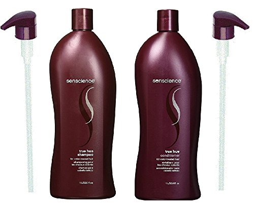 Senscience True Hue Shampoo & Conditioner Duo (33.8oz Each) - With Pumps
