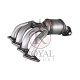 Royal Exhaust Catalytic Converter Compatible with 2001, 2002, 2003, 2004, 2005 Chrysler Sebring, Dodge Stratus, Mitsubishi Eclipse Galant 2.4L, Direct Fit Catalytic Converter Exhaust System