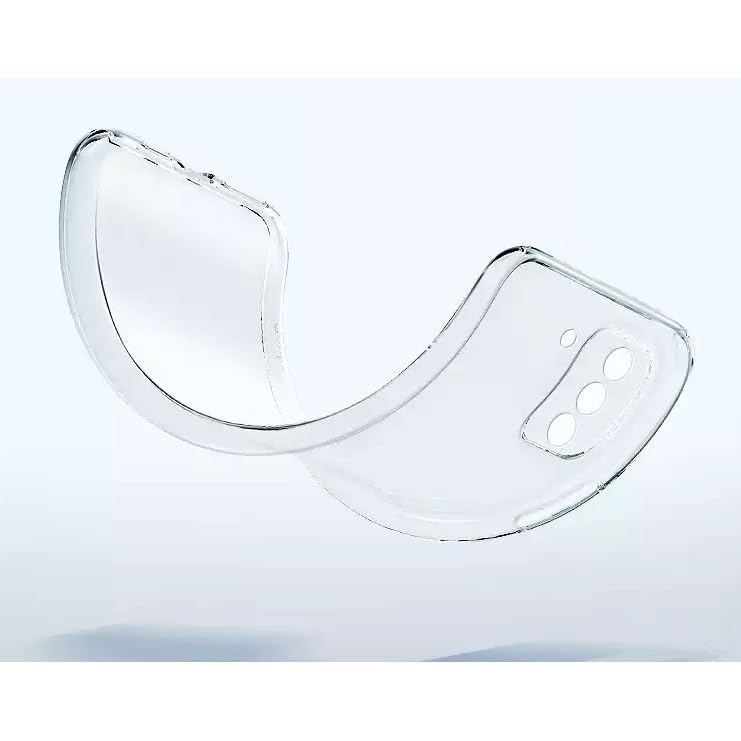 Image of SPAZY CASE Silicone Samsung Galaxy F15 5G / A15 5G Back Cover|Protective Soft Transparent Shockproof Hybrid Protection Back Case Cover for Samsung Galaxy F15 5G / A15 5G