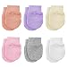 Yolev 6 Paar Neugeborene Handschuhe Baumwolle Winterhandschuhe Baby Fäustlinge für 0-6 Monate Baby Jungen und Mädchen