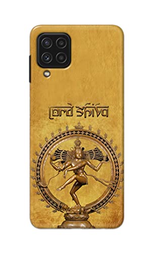 Image of PRINTFIDAA Lord Shiva As Nataraj Printed Designer Hard Case for Samsung Galaxy A22 4G Back Cover -(e) RPM1004