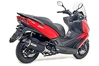 ARROW URBAN ALUMINIUM DARK\ SILENCER WITH \DARK\ END CAP\ KYMCO X-TOWN 300 '16/20 HOMOLOGATED ALUMINIUM DARK URBAN SILENCER WITH STAINLESS STEEL BLACK END CAP