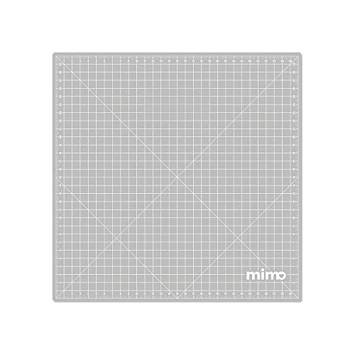 Mimo – Base de Corte Regenerativa Antiderrapante para Artesanato – 32x32 cm – Cinza Claro