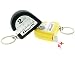 Cooplay Mini Shocking Fake Measuring Tape Tapeline Ruler Keychain Prank Toy Joke Funny Gadget Electric Shock Tricky Gag Veigar April Fools Day for Halloween Party