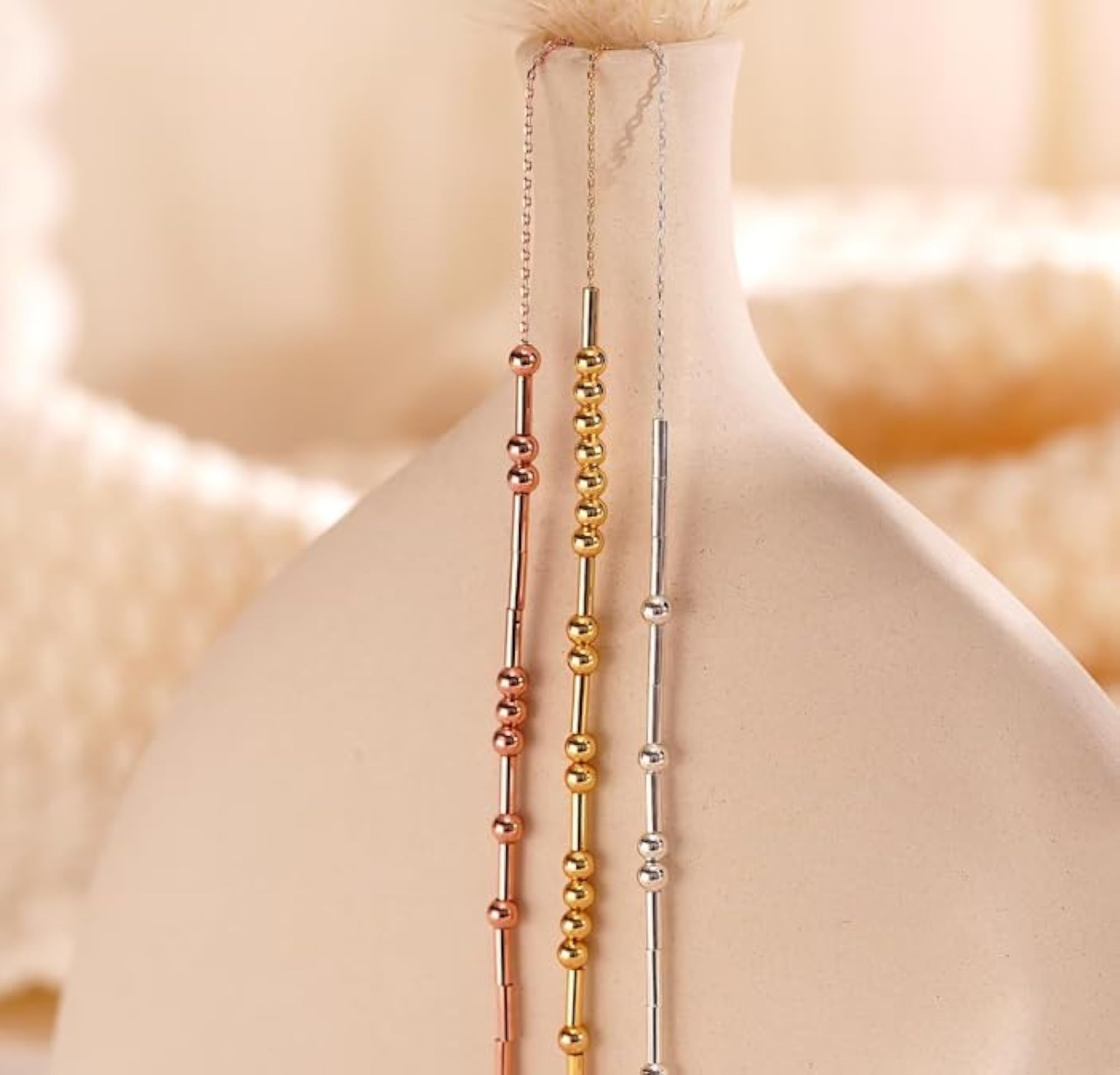 Morse Code Necklace, Personalized Hidden Message Jewelry