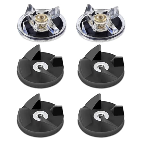 MKVAXR Juego de Piezas de Engranaje de Base y Engranaje de Cuchilla de Repuesto, for Accesorios de Piezas de exprimidor de licuadora Magic 250W Conjunto de Cuchillas de licuadora