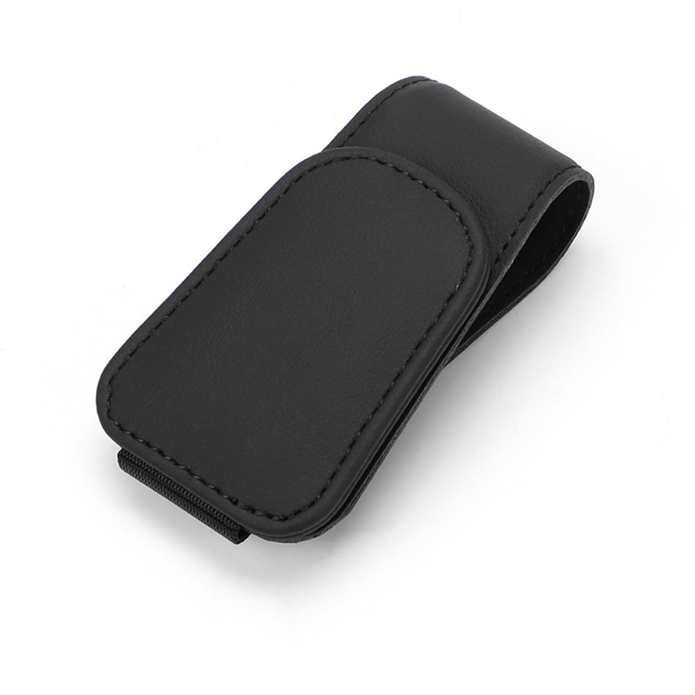 AUISAP Sunglasses Holder for Car for Toyota Aygo (AB10 AB40 2005-2022),Magnetic Car Glasses Clip,Interior Sun Visor Accessories,Automotive Eyeglass Hanger,Ticket Card Clip,Black