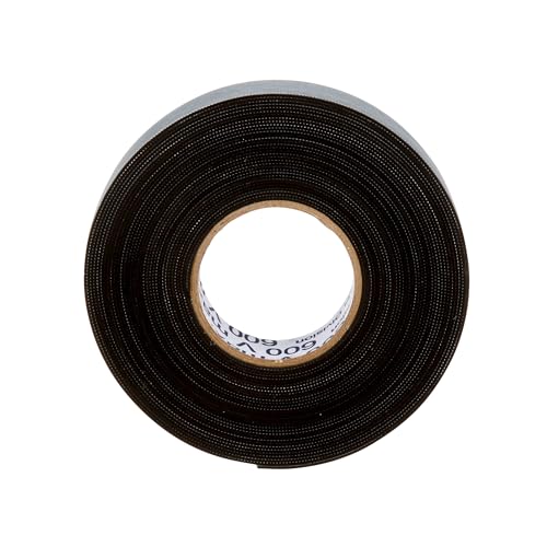 3M Temflex Rubber Electrical Tape 2155, 3/4 in x 22 ft Roll, Black Self-Fusing Insulation Tape