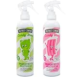 The Fruit Company Spray Hogar Candy Collection 200 ml Pack 2 Unidades Ambientador Multiusos Absorbe Olores Apto para Tejidos Aromas Dulces y Golosinas (Chicle Osito)