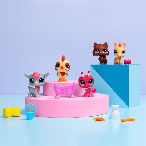 Littlest Pet Shop 00510 Farm Besties Collector Set - Gen 7 Bobble Head Pets #56-60 thumb #5