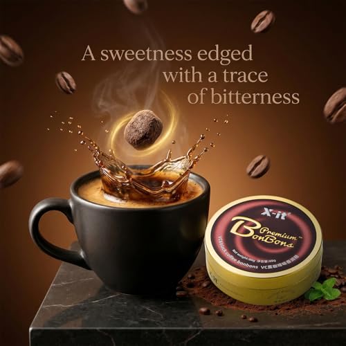 X-it VC Black Coffee Mints(88g) - Rich in Vitamin C, Energy Boosting - Perfect for Office, Road Trips, Workouts | Gluten-free, Aspartame free, 3-Tin. - image 5