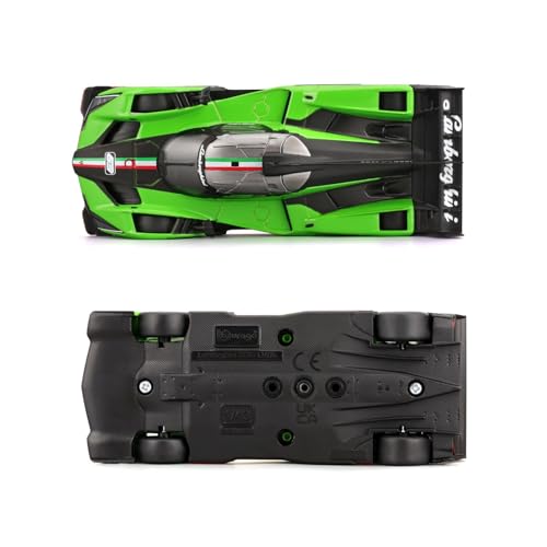 Modelo de coche de carreras Lamborghini SC63 1:43 miniatura 5