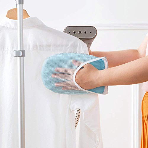 True & Tidy, Steam Mitt Garment Steamer Ironing Glove, Heat Resistant, Safely Hold Garments in Place While Steaming, SM-200