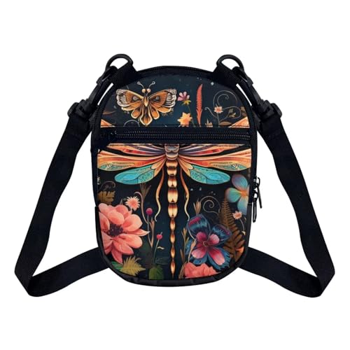 Crossbody Bag for Women and Men, Belt Bag with Adjustable Strap Cell Phone Case with Back Zipper Pocket2