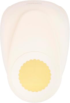 Vaessen Creative Craft Paper Punch Scalloped Circle Motive Puncher, Multi-Colour, Giant