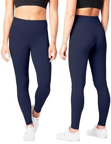 Image of SATINA High Waisted Leggings for Women - Comfortable and Stretchy in Versatile Sizes and Colors