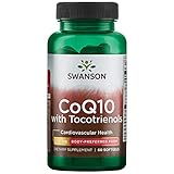 Swanson High Potency Coq10 300 Milligrams w/ 30 Milligrams Tocotrienols 300 Milligrams 60 Sgels