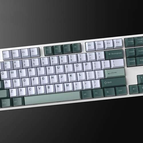 Keycaps mecánicas SOLIDEE de PBT premium perfil Cherry y estética Botanical Garden