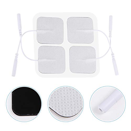 10 conjuntos de placas de eletrodo de furo 2.0 40 PCS Adesivo de fisioterapia feito sob medida Estim