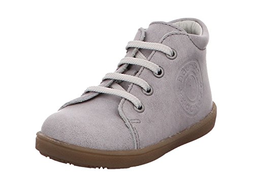 Däumling Unisex Baby Pauline Lauflernschuh, Grau (Fortuna Elefant 84), 24 EU