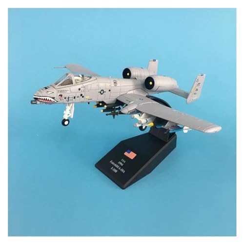 Avión A-10 Thunderbolt 1/100 de colección en aleación terminada con soporte 5