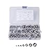 Produktbild Shiwaki Kontermutter 175 Set,Größe M3 M-4 M5 M6 M8 M10 M12 304 Edelstahl selbstsichernd Kontermutter