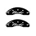 MGP Caliper Covers 32014SPRLBK 
