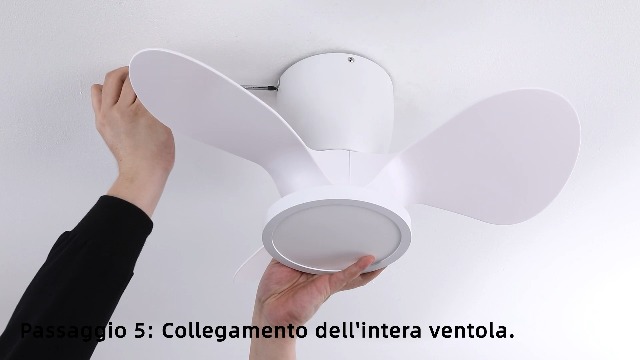Ventilatore Silenzioso Ventilatore Da Soffitto Con Luce LED Dimmerabile - 30W, Telecomando, 3 Velocità | Per Casa E Ufficio Ventilatore Dimmerabile Interno