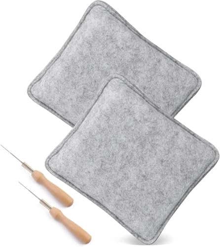 Almohadilla de fieltro de aguja de 4.72 x 3.74 pulgadas para proteger mesas