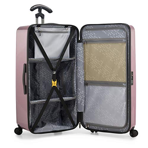 Traveler's Choice Ultimax Hardside Spinner, Rose Pink, 30" Trunk Luggage #TOP4