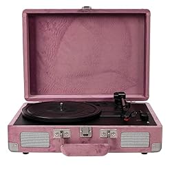 Tourne-Disque Tourne-Disque Vintage Lecteur de Vinyle à entraînement par Courroie à 3 Vitesses Tourne-Disque avec stéréo intégrée Chaque Famille - Les Beatles, Paul McCartney, John Lennon, RIngo Starr, George Harrison